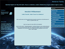 Tablet Screenshot of metatron-family.com